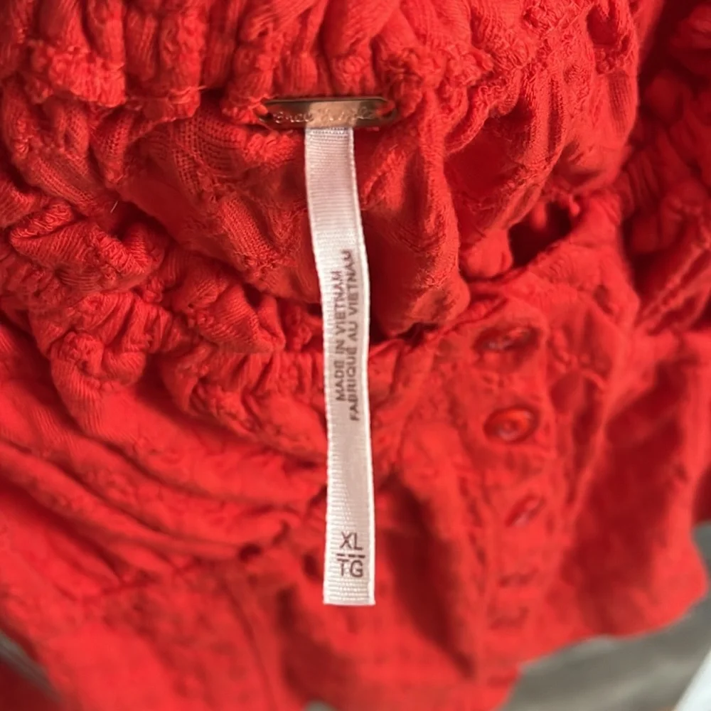 Free People Ladybug blouse